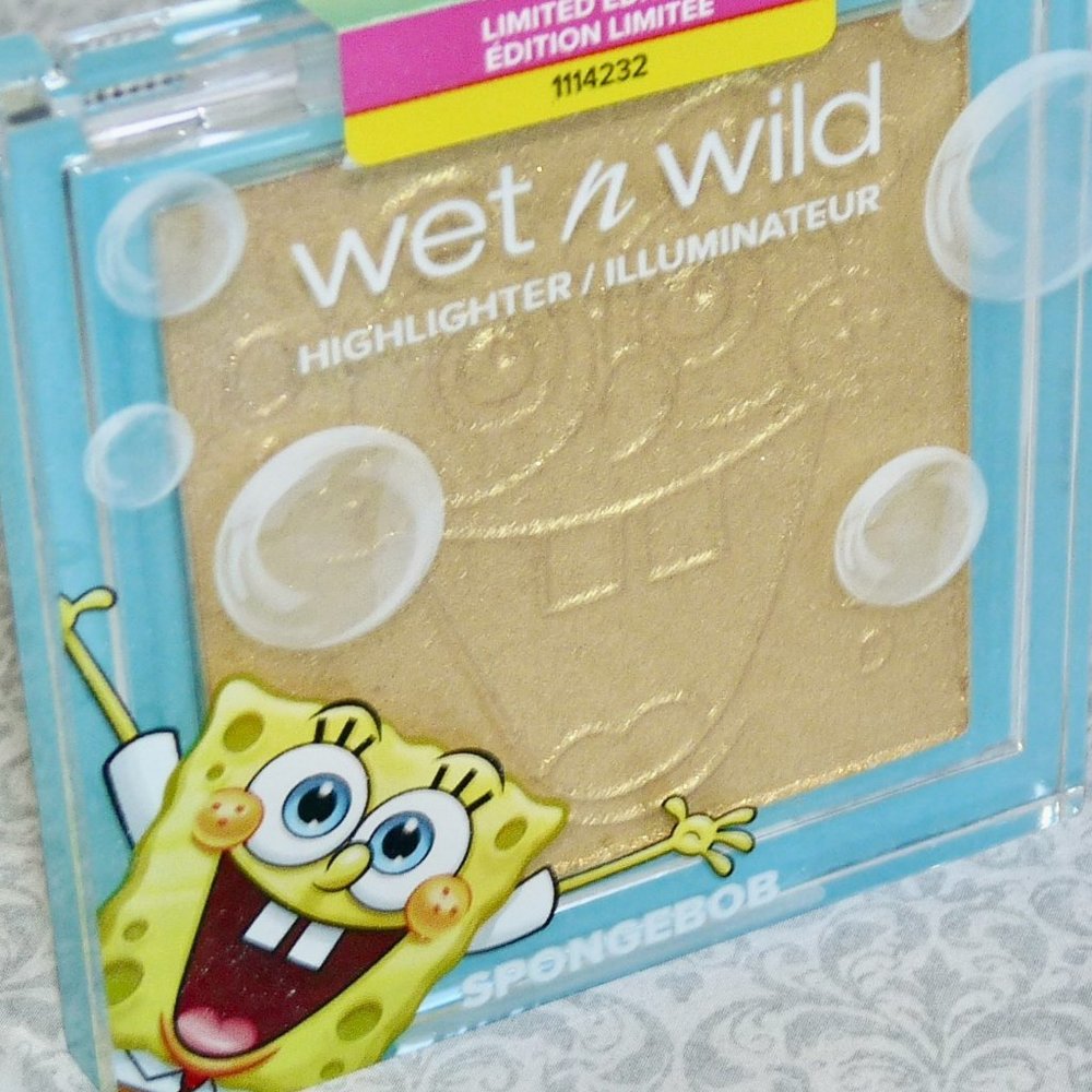Wet n Wild x Spongebob Makeup Highlighter Illuminator Pressed Powder - Picture 7 of 16